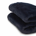 Brady Blanket // Navy Blue
