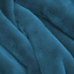 Brady Blanket // Stone Blue