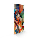 Signature Series Glass Heater // Abstract Series "Quarter 3" (48"L x 16"W)