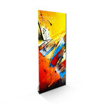 Signature Series Glass Heater // Abstract Series "Introspection" (48"L x 16"W)