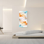 Signature Series Glass Heater // Abstract Series "Deauville Off" (48"L x 16"W)