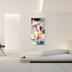 Signature Series Glass Heater // Abstract Series "Schubert Man" (48"L x 16"W)