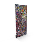 Signature Series Glass Heater // Abstract Series "Retiens la Nuit" (48"L x 16"W)