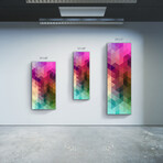 Signature Series Glass Heater // Abstract Series "Colorful Blurring" (48"L x 16"W)