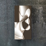 Signature Series Glass Heater // Abstract Series "Smoke" (48"L x 16"W)