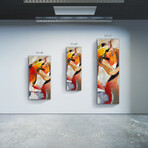 Signature Series Glass Heater // Abstract Series "Promise Me" (48"L x 16"W)