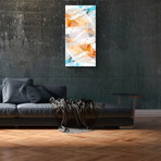 Signature Series Glass Heater // Abstract Series "Deauville Off" (48"L x 16"W)