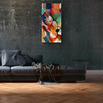 Signature Series Glass Heater // Abstract Series "Quarter 3" (48"L x 16"W)