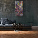 Signature Series Glass Heater // Abstract Series "Retiens la Nuit" (48"L x 16"W)