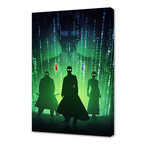 The Matrix Silhouettes (12"H x 8"W x 0.75"D)