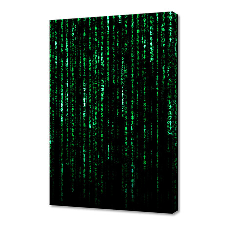 The Matrix Code (12"H x 8"W x 0.75"D)