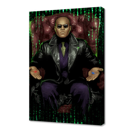 The Matrix Morpheus Chair (12"H x 8"W x 0.2"D)