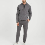 Tommy 2 Piece Set // Jacket + Pants // Smoke (4XL)