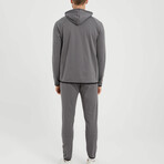 Tommy 2 Piece Set // Jacket + Pants // Smoke (4XL)