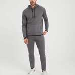 Tommy 2 Piece Set // Jacket + Pants // Smoke (4XL)