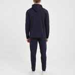 Anthony 2 Piece Set // Jacket + Pants // Navy Blue (M)