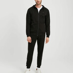 Yuri 2 Piece Set // Jacket + Pants // Black (XL)