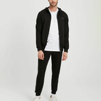 Yuri 2 Piece Set // Jacket + Pants // Black (XL)