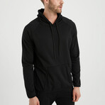 Tristan 2 Piece Set // Jacket + Pants // Black (L)