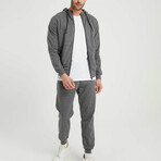 Angelo 2 Piece Set // Jacket + Pants // Anthracite (2XL)