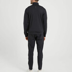 Isaac 2 Piece Set // Jacket + Pants // Black (S)