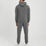 Angelo 2 Piece Set // Jacket + Pants // Anthracite (2XL)