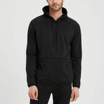 Tristan 2 Piece Set // Jacket + Pants // Black (L)