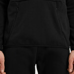 Tristan 2 Piece Set // Jacket + Pants // Black (L)