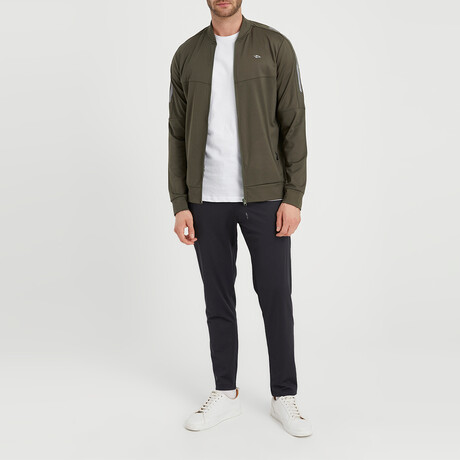 Jett 2 Piece Set // Jacket + Pants // Olive Green (S)