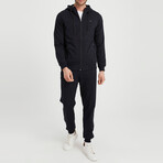 Ashton 2 Piece Set // Jacket + Pants // Navy Blue (XL)