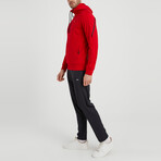 Franklin 2 Piece Set // Jacket + Pants // Red + Black (M)