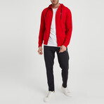 Franklin 2 Piece Set // Jacket + Pants // Red + Black (M)