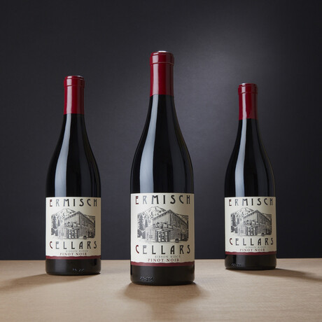 Ermisch Cellars Willamette Valley Pinot Noir // Set of 3 // 750 ml Each