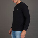 Masco Round Neck Sweatshirt // Black (L)