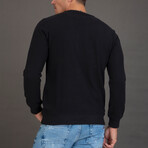 Masco Round Neck Sweatshirt // Black (2XL)
