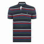 Franco Short Sleeve Polo Shirt // Navy (3XL)