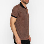 Brian Short Sleeve Polo Shirt // Brick (S)