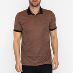 Brian Short Sleeve Polo Shirt // Brick (S)