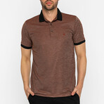 Brian Short Sleeve Polo Shirt // Brick (M)