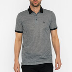 Ryan Short Sleeve Polo Shirt // Anthracite (L)