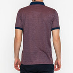 Derek Short Sleeve Polo Shirt // Bordeaux (L)