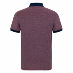 Derek Short Sleeve Polo Shirt // Bordeaux (S)