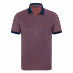 Derek Short Sleeve Polo Shirt // Bordeaux (3XL)
