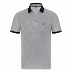 Ryan Short Sleeve Polo Shirt // Anthracite (L)