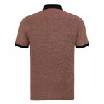Brian Short Sleeve Polo Shirt // Brick (2XL)