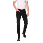 Clean Skinny Stretch Jeans // Black (32WX32L)