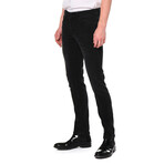 Clean Skinny Stretch Jeans // Black (38WX34L)