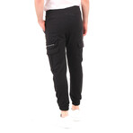 Side Zipper Utility Joggers // Anthracite (L)