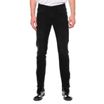 Clean Skinny Stretch Jeans // Black (36WX32L)