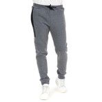 Side Zipper Joggers // Anthracite (M)
